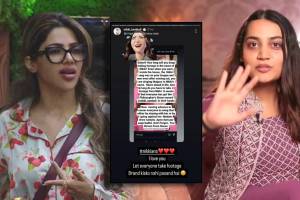 bigg boss marathi nikki tamboli angry on aarya jadhao new rap