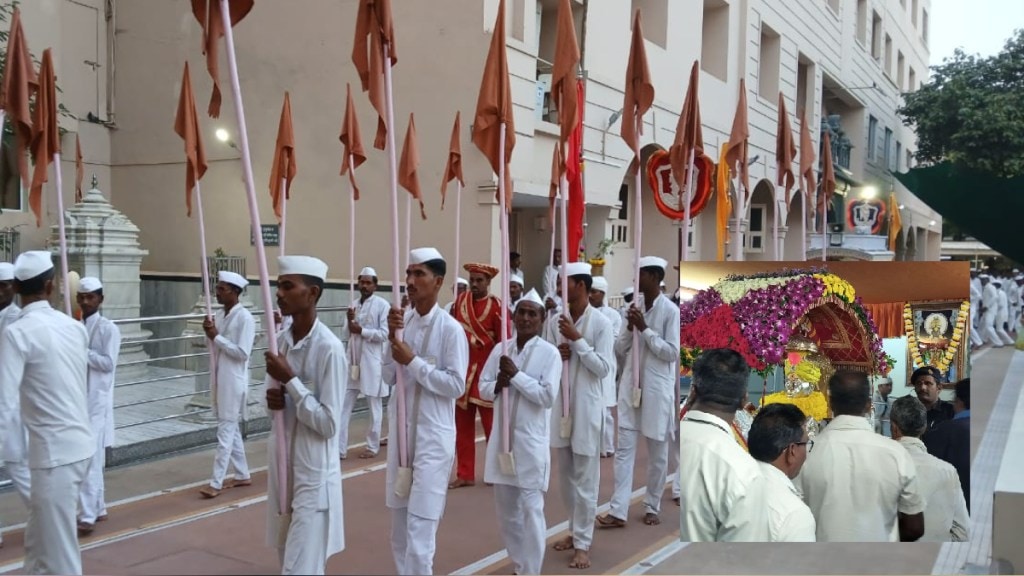 Kartik Ekadashi celebration celebrated in traditional spirit at Sri Kshetra Pandharpur Branch with Shri Gajanan Maharaj Sansthan