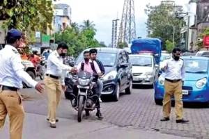 Traffic violations in pune city