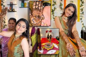 Reshma Shinde Pre-Wedding Rituals Mehendi ceremony