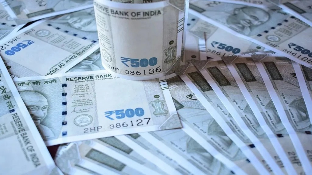 rupee falls for fourth consecutive session