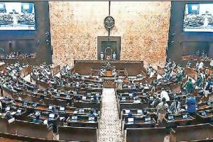 Chaos in Parliament on the second day of the winter session