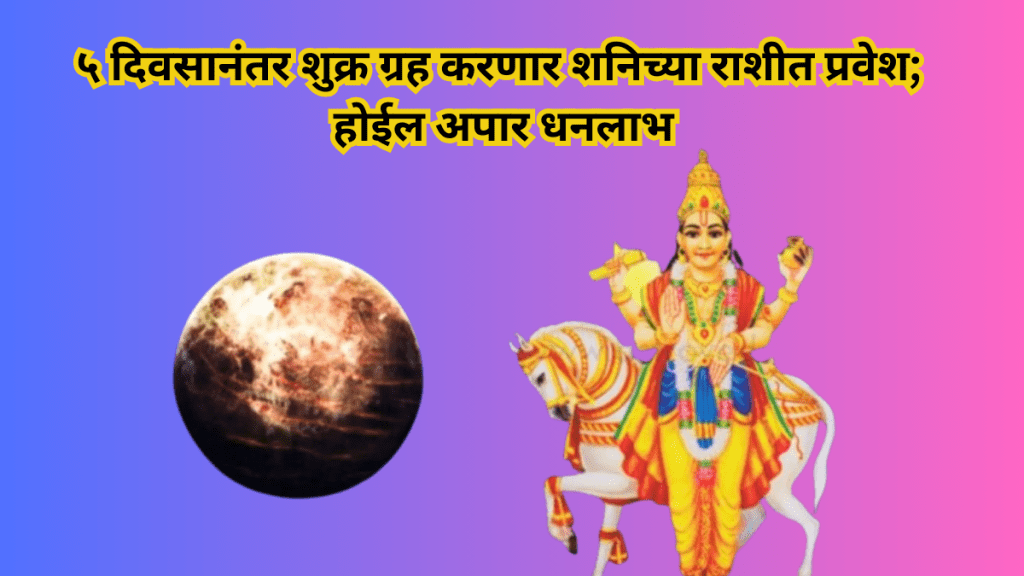 shukra gochar 2024 venus planet transit in makar positive imapct