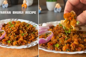 soyabean bhurji recipe