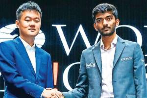 gukesh and ding battle for world chess championship 2024 title