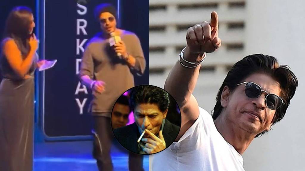 shah rukh khan quits smoking