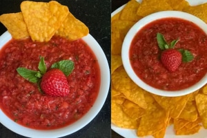 strawberry Salsa Recipe try this new strawberry recipe in this winter seasond