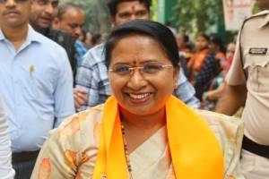 Sulabha Gaikwad moves towards victory in Kalyan East assembly elections