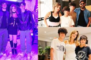 sussane khan share photo of son hridaan and hrehaan