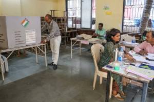 various facilities provided at polling station for disabled elder and general voters