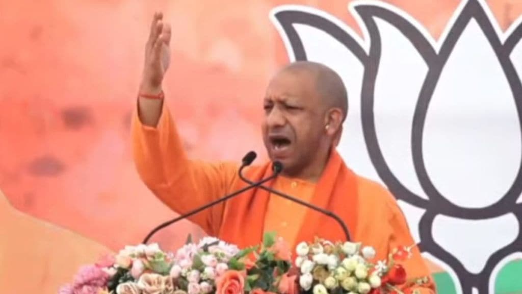 who throw stones at Hindu religious processions need to be taught lesson says yogi adityanath