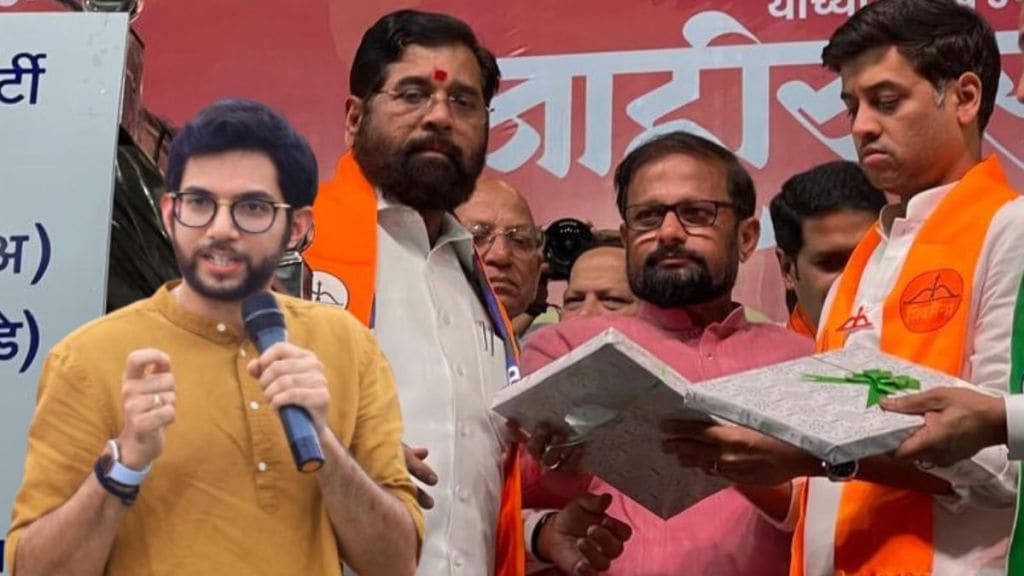 Shrikant Shinde, Aditya Thackeray And Naresh Mhaske