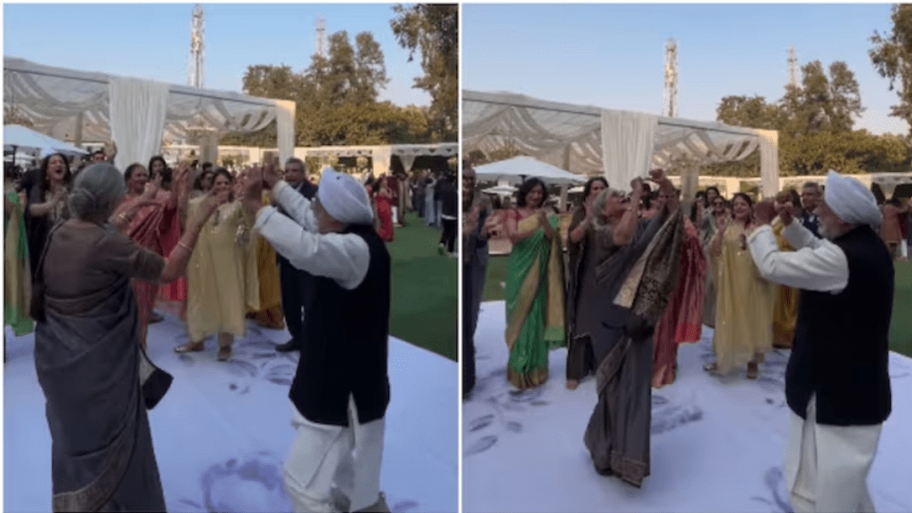 Adorable video of elderly couple dancing to Punjabi song Kala Sha Kala goes viral