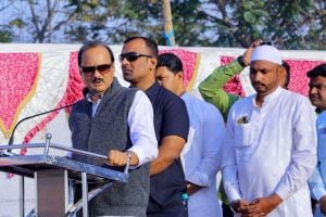 Ajit Pawar At Baramati.