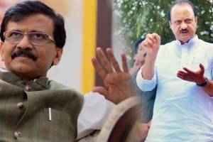 Ajit Pawar and Sanjay Raut