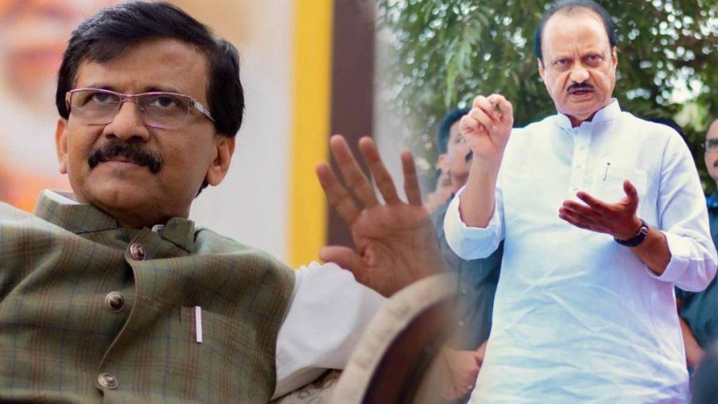 Ajit Pawar and Sanjay Raut