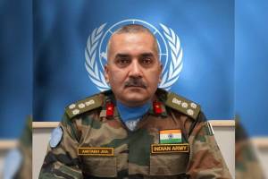 Brigadier Amitabh Jha acting UN peacekeeping force commander passes away