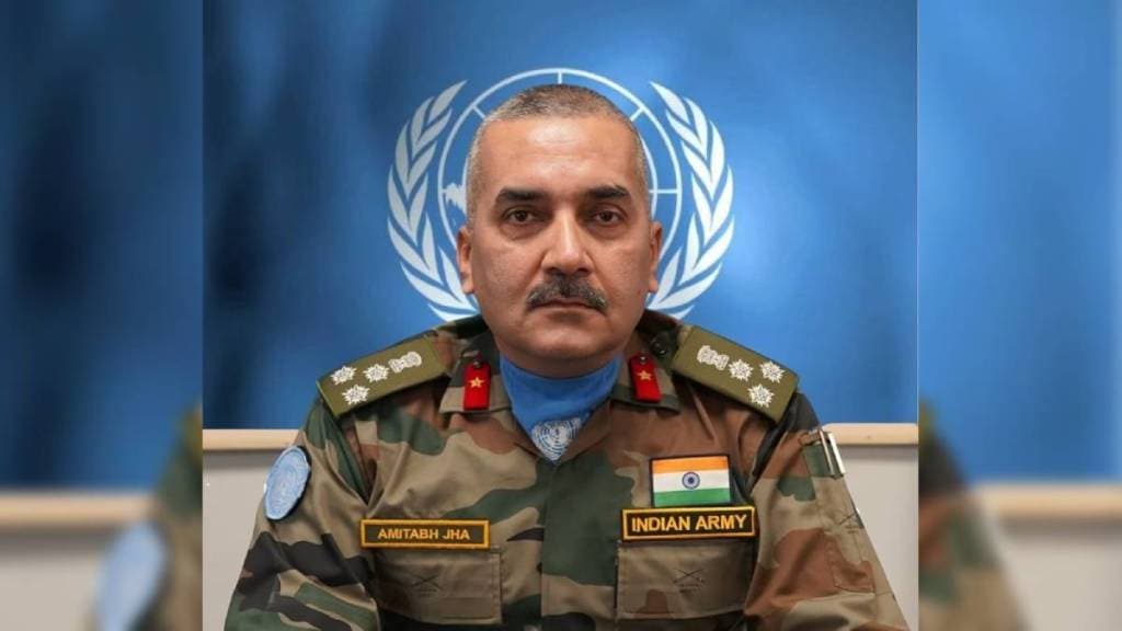 Brigadier Amitabh Jha acting UN peacekeeping force commander passes away