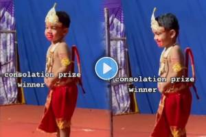 Children Dress Up as Lord Hanuman