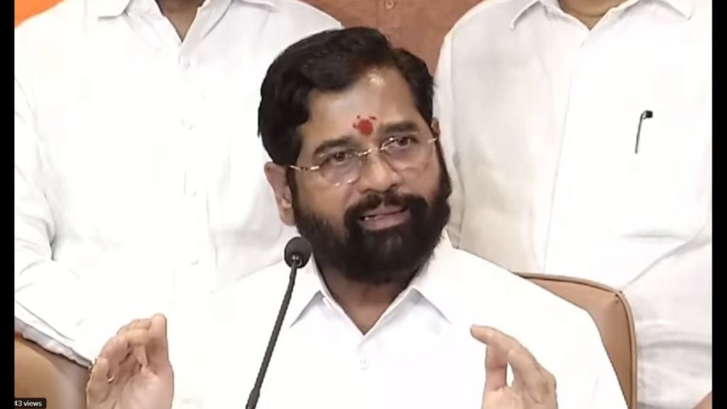 DCM Eknath Shinde first Reaction