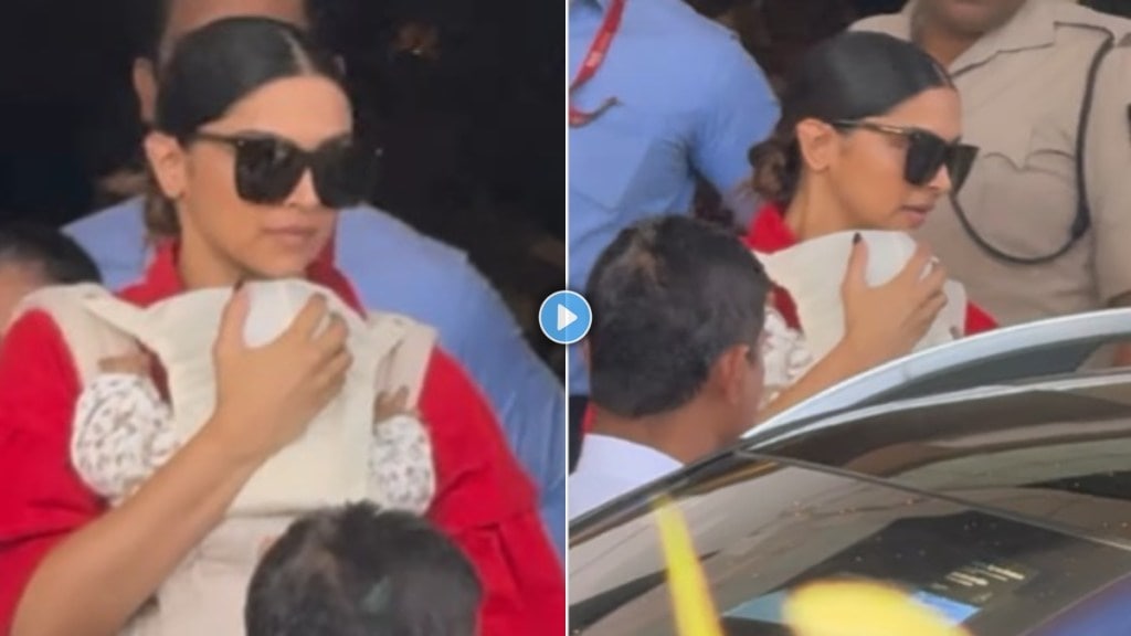 Deepika Padukone returns to mumbai with Baby Dua