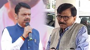 Devendra Fadnavis vs Sanjay Raut