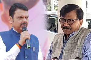 Devendra Fadnavis vs Sanjay Raut