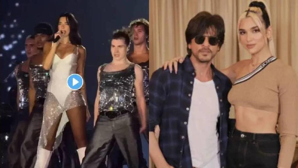 albanian singer Dua Lipa why she included Levitating x Shah Rukh Khan mashup in her Mumbai live concert