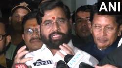 Eknath Shinde : शिंदे गटाची महत्त्वपूर्ण बैठक संपल्यानंतर एकनाथ शिंदेंची पहिली प्रतिक्रिया, म्हणाले…