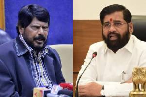 Eknath Shinde Ramdas Athawale