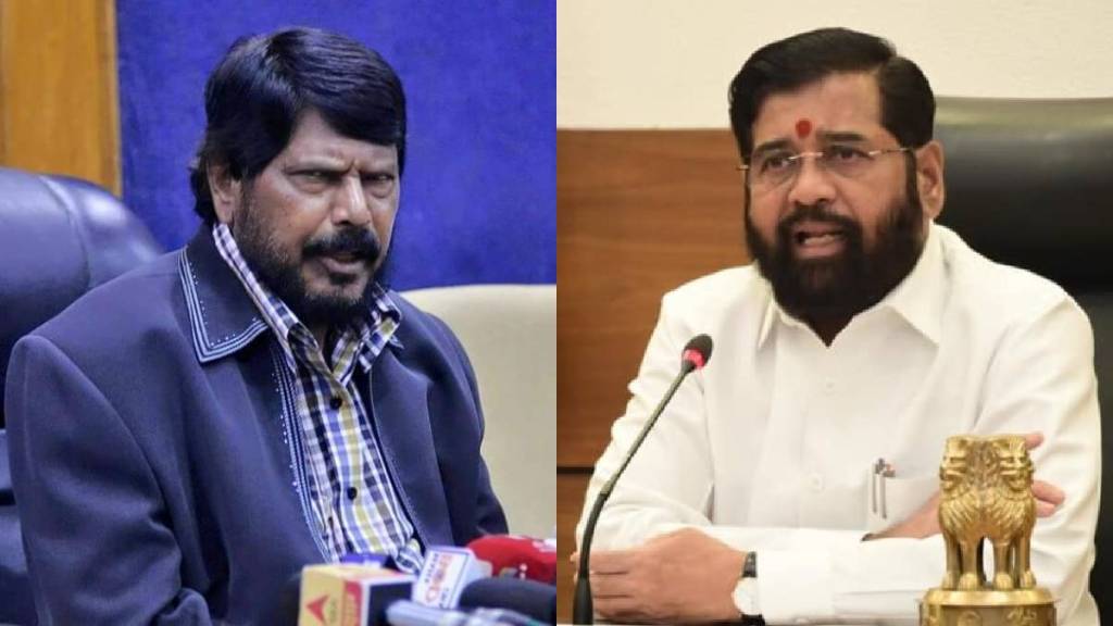 Eknath Shinde Ramdas Athawale