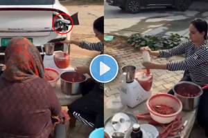 Electric Car Powers Carrot Halwa video viral