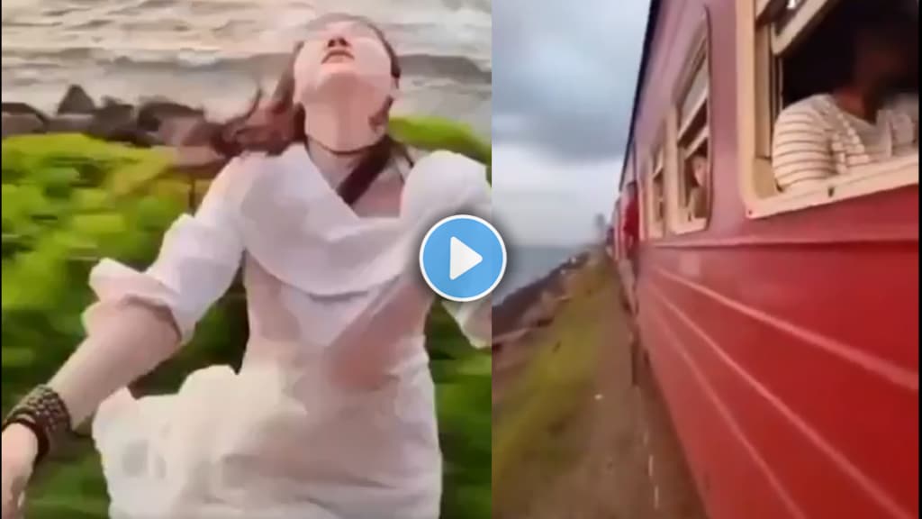 Female Chinese Tourist Miraculously Survives After Falling From Running Train In Colombo Chilling Videos