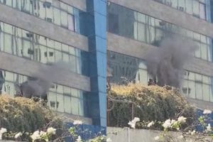 Fire breaks out in Poonam Chamber building in Worli