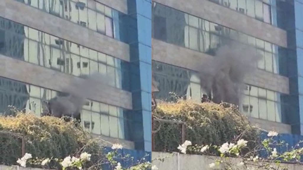 Fire breaks out in Poonam Chamber building in Worli