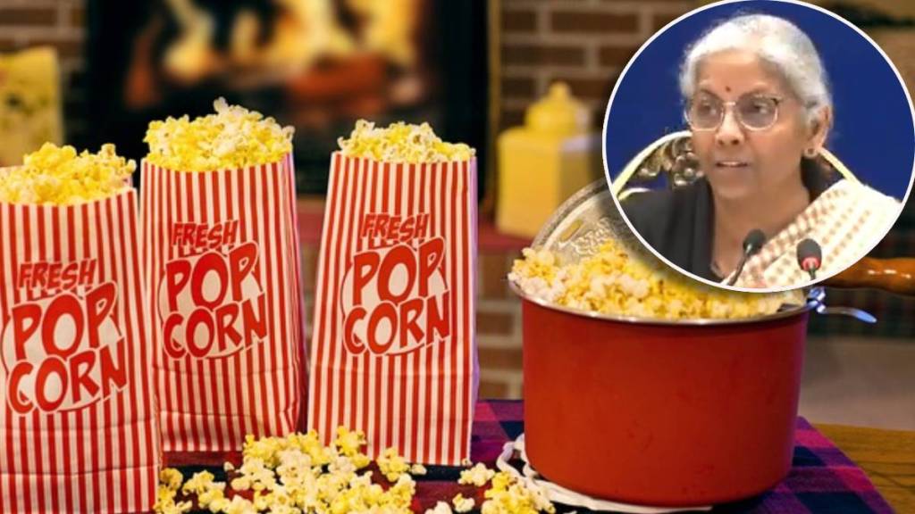 GST On Popcorn Nirmala Sitharaman