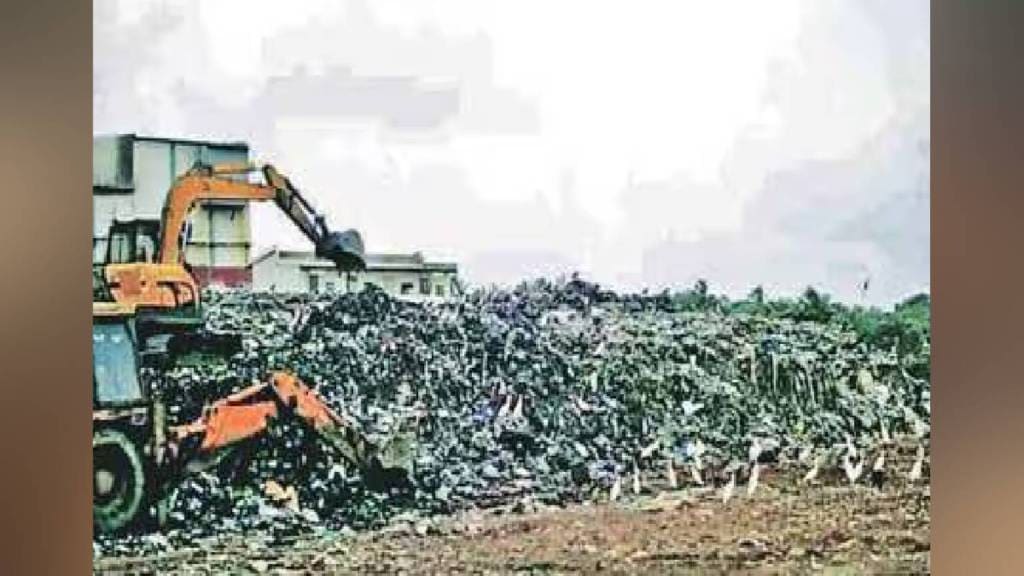 Space in Ambernath for waste disposal left unused for ten years Mumbai news