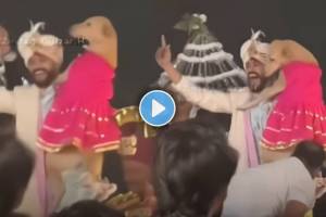 Groom Dancing With His Pet Dog In Viral Video