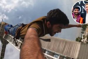 Gukesh Bungee Jumping Video He Fulfill the Promise Given to Coach Grzegorz Gajewski