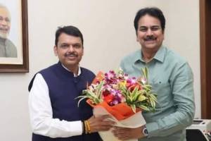 Harshvarrdhan Patil Meets Devendra Fadnavis