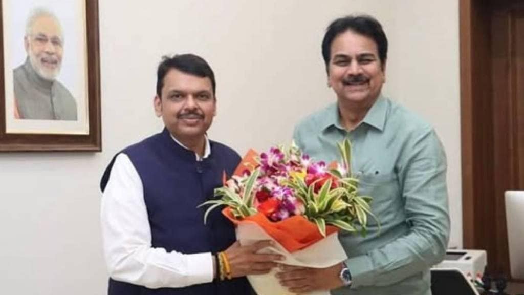 Harshvarrdhan Patil Meets Devendra Fadnavis