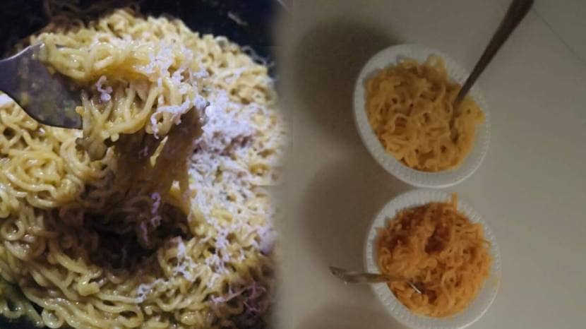 Home Made Maggi Ingredients