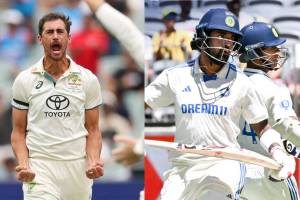 IND vs AUS India All Out on 180 Runs in 2nd Test Mitchell Starc 6 Wickets Nitish Reddy Adelaide