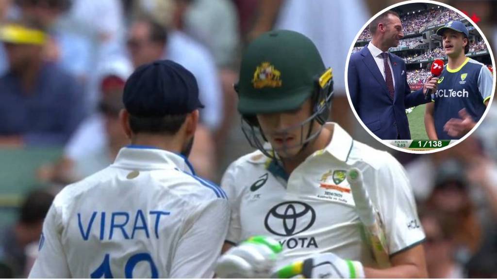 IND vs AUS Sam Konstas Statement on Fight With Virat Kohli at Melbourne Test Watch Video