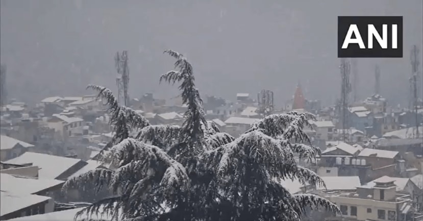 Jammu and Kashmir Srinagar Snowfall 2024