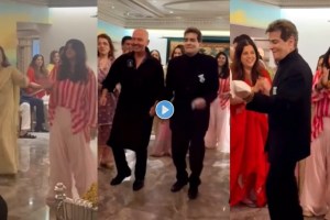 Jeetendra Rakesh Roshan dance on Naino Mein Sapna video