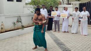 K Annamalai flogged himself