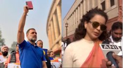 Kangana Ranaut : “संसदेत जिम ट्रेनरप्रमाणे बायसेप्स दाखवत…”, कंगना रणौत यांचे राहुल गांधींवर गंभीर आरोप