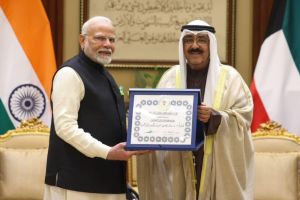 PM Modi receives Kuwait Highest Honour