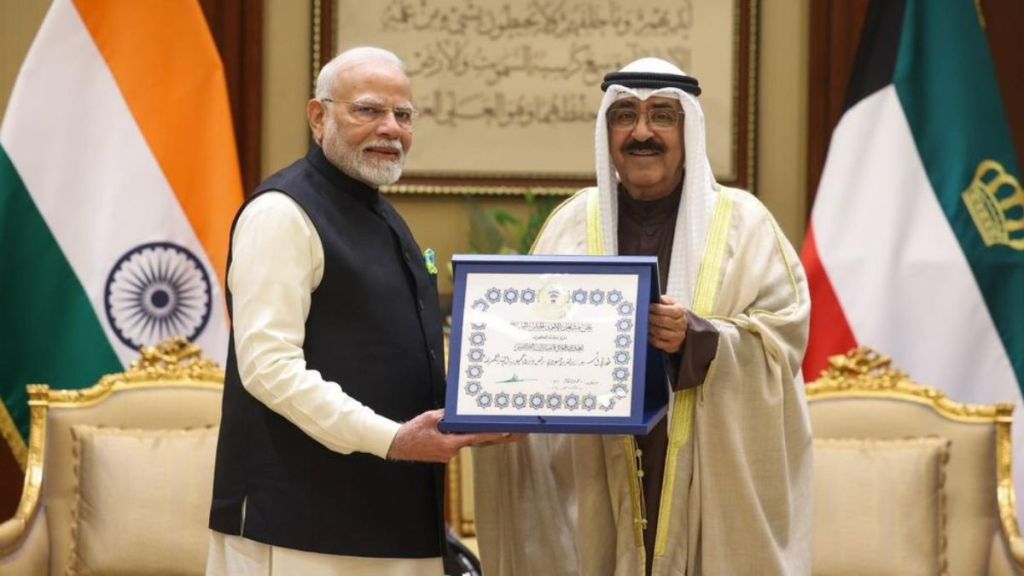 PM Modi receives Kuwait Highest Honour